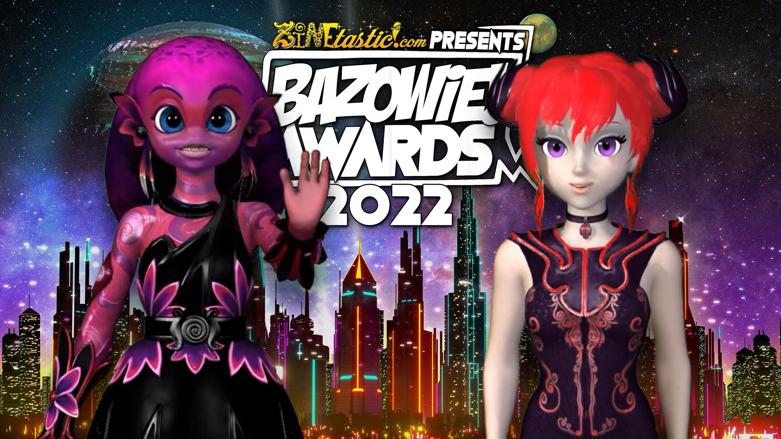 Zinetastic Presenting Sponsor for Bazowie! Awards